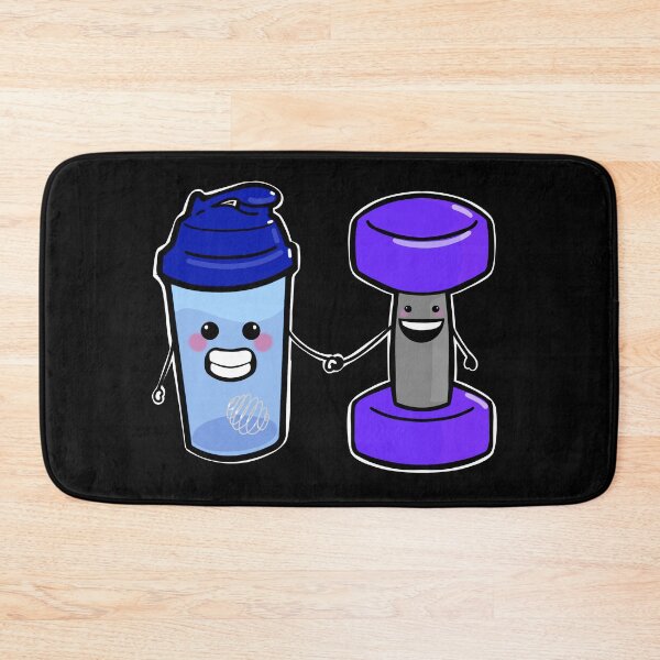 Item preview, BFF Cute Protein Shaker And weights designed and sold by SusanaDesigns.