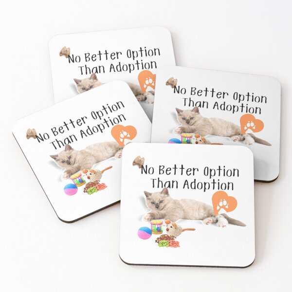 Item preview, No Better Option Than Adoption Design designed and sold by EarthArtDesigns.