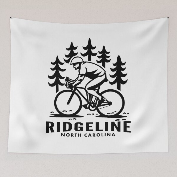 Item preview, Ridgeline Bike Trail NC designed and sold by HalpinDesign.