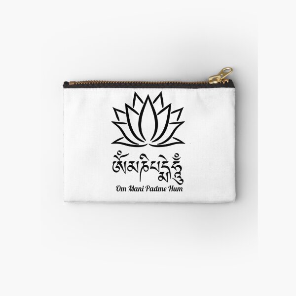 Item preview, Om Mani Padme Hum With Lotus designed and sold by thelotusmood.