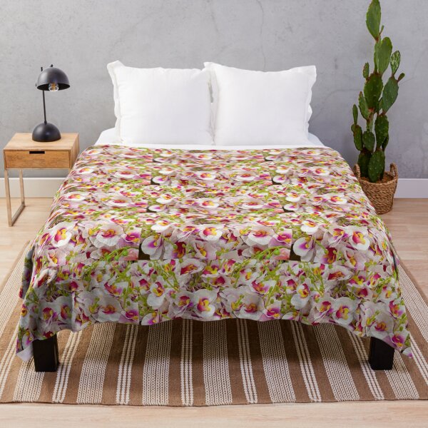 Item preview, colorful pink orchids designed and sold by Lilou-artem.