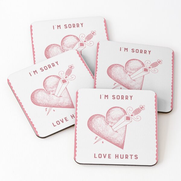 Item preview, Im sorry Love Hurts designed and sold by Made-By-Art.
