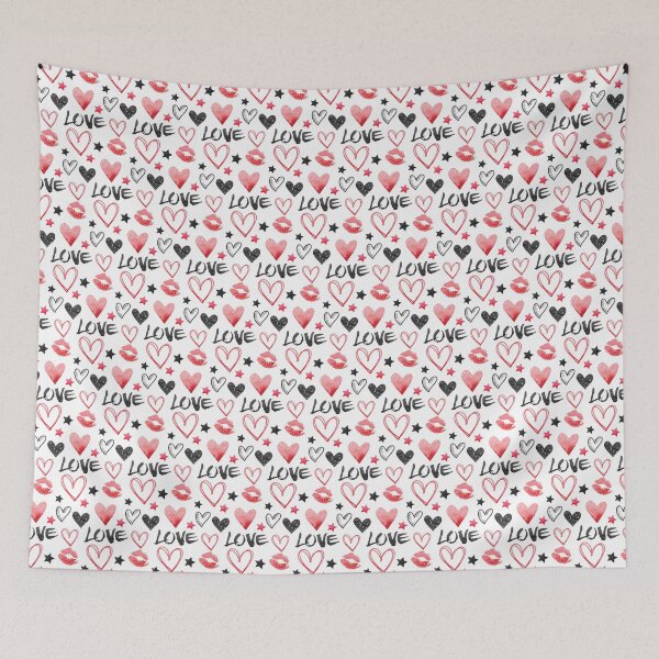 Item preview, Love Lips & Hearts designed and sold by ReesDesigns.