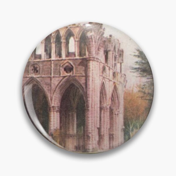 Item preview, St. Mary’s Aisle, Dryburgh Abbey | Vintage Illustration designed and sold by yourscotborders.