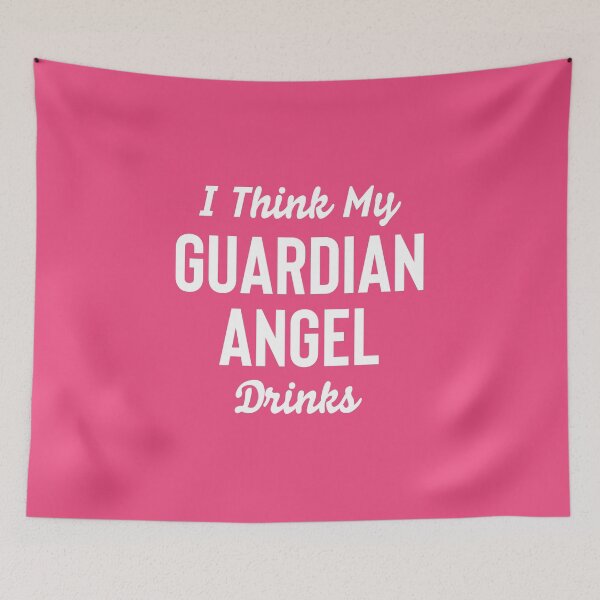 Item preview, I Think My Guardian Angel Drinks #4 designed and sold by SalahBlt.