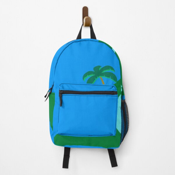 Item preview, Tropical Hill With Palm Trees and Crescent Moon Hill designed and sold by ShaunSandhu.