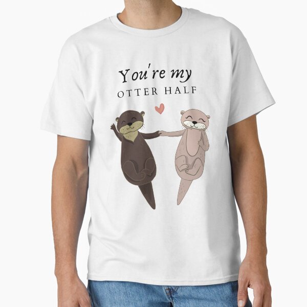 Item preview, You're my otter half, Otter love, cute couple gift designed and sold by CGEst2019.