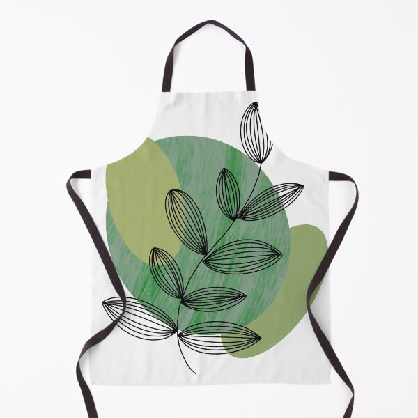 Item preview, Green and black leaves designed and sold by cheche4218.