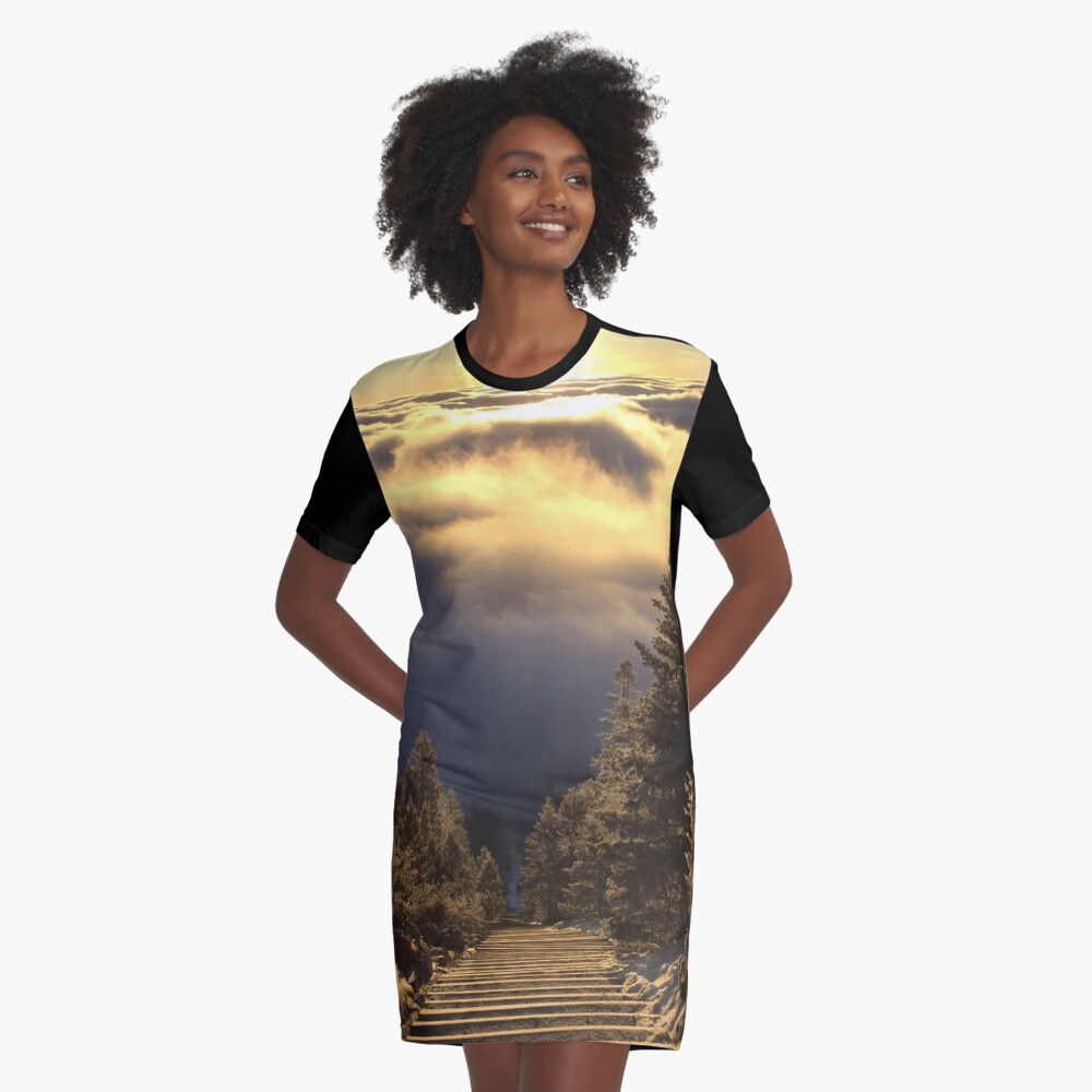 Item preview, Graphic T-Shirt Dress designed and sold by CarefulCaptures.
