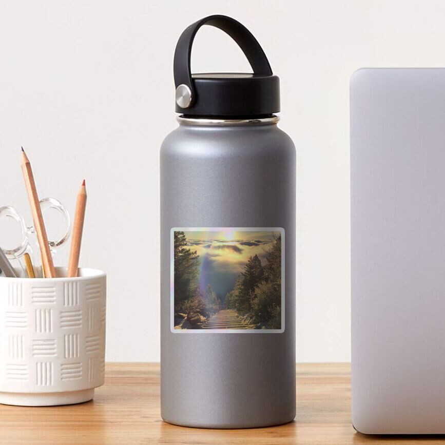 Item preview, Holographic Sticker designed and sold by CarefulCaptures.