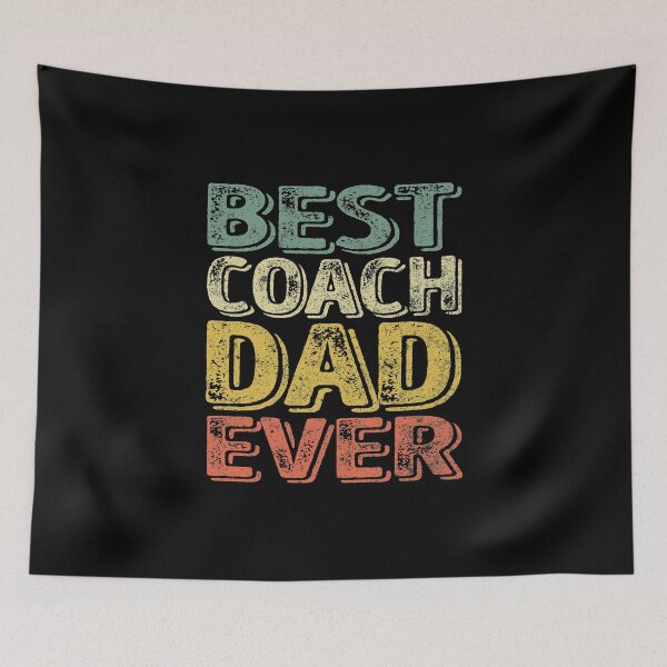 Item preview, Best Coach Dad Ever Shirt Funny Christmas Gift Father's Day designed and sold by KuznecovaDesign.