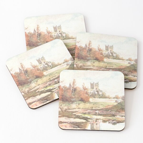 Item preview, Jedburgh Abbey | Vintage Illustration designed and sold by yourscotborders.