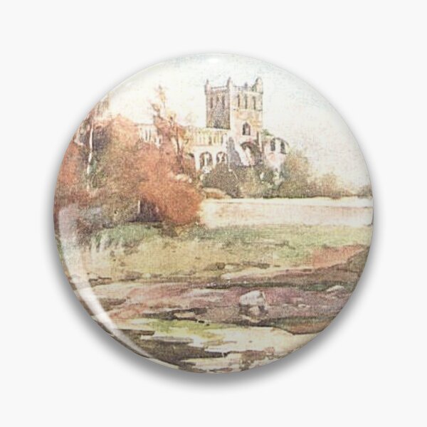 Item preview, Jedburgh Abbey | Vintage Illustration designed and sold by yourscotborders.