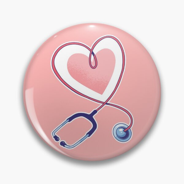 Item preview, Stethoscope heart shape designed and sold by Piztees.