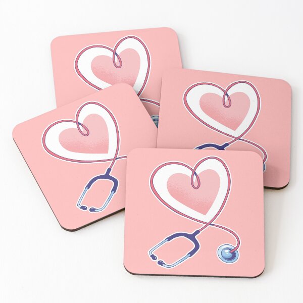 Item preview, Stethoscope heart shape designed and sold by Piztees.