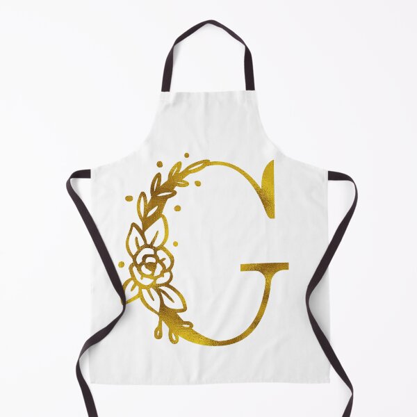 Item preview, Gold Floral Monogram G designed and sold by Amy Olsen.