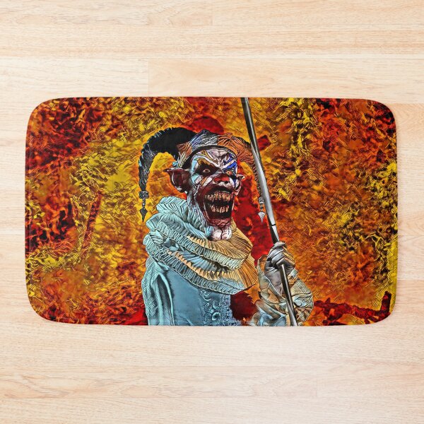 Item preview, Medieval jester on fire designed and sold by Revier.