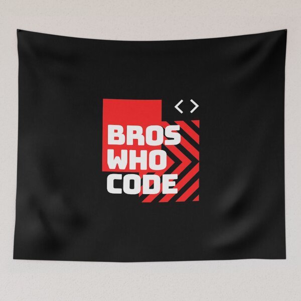 Item preview, Bros Who Code Design (Red) designed and sold by Voxarto.
