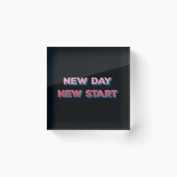 Item preview, Today Is Another Fresh Start – Vintage Retro Encouraging Quote Text Design  designed and sold by The Green Corner.