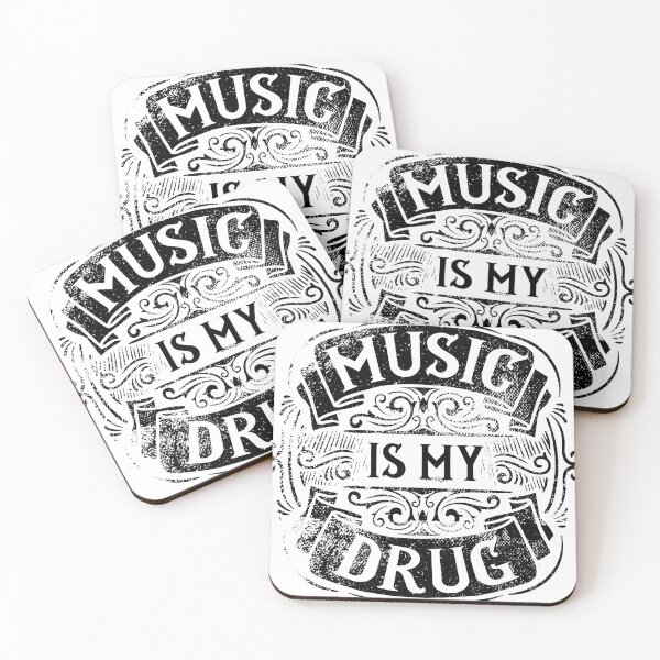 Item preview, Music Is My Drug designed and sold by robspencer.
