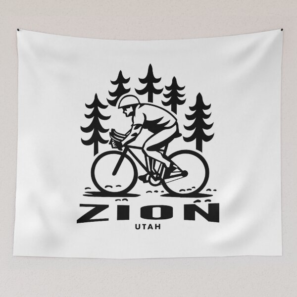 Item preview, Zion Bike Trail UT designed and sold by HalpinDesign.