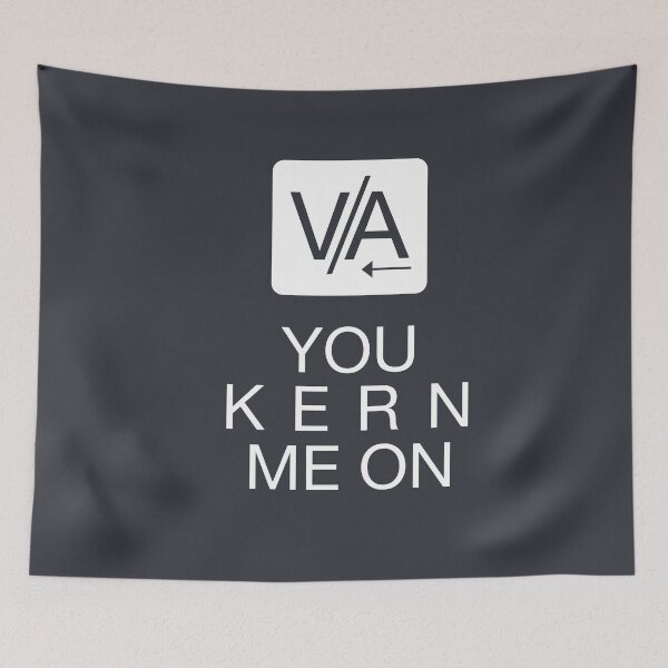 Item preview, You Kern Me On Valentine's Day Gift Graphic Designer Typography Kerning Wedding Anniversary Funny Pun designed and sold by gkao.
