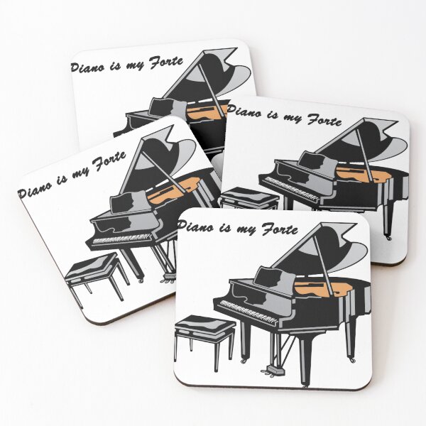 Item preview, Piano is my Forte designed and sold by glide-products.