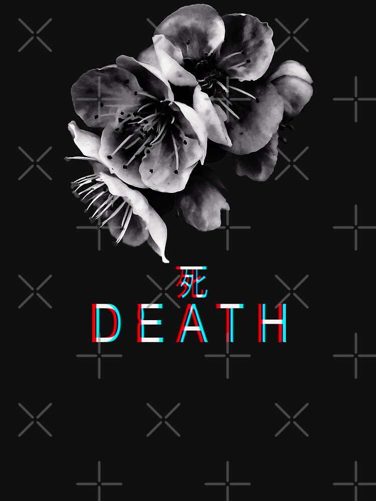 Cherry Blossom - Japanese Grunge Death Art by RabbitLair