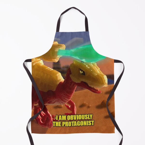 Item preview, I am the Protagonist Dino designed and sold by Riverdog Stu.