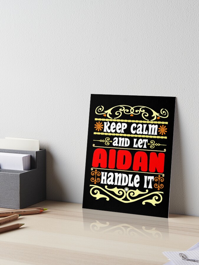 Eidan  Name Art Print