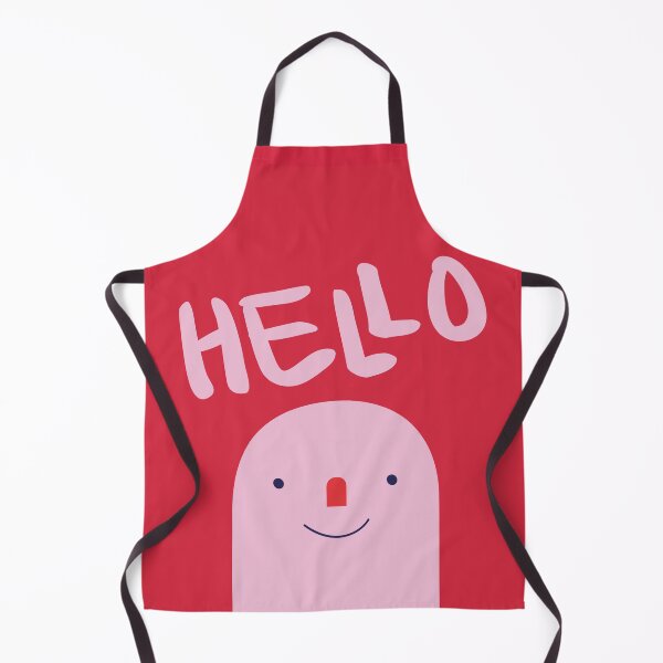 Item preview, Hey there! Pink and Red Hello designed and sold by LADYGOODMOOD.