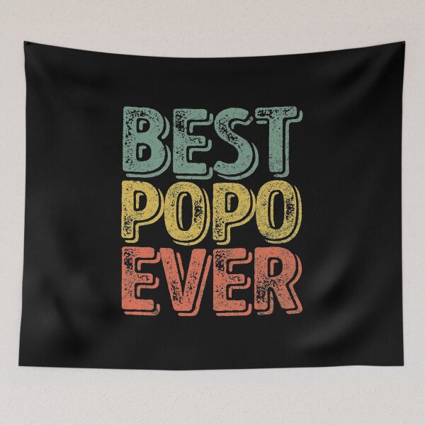 Item preview, Best Popo Ever Shirt Funny Christmas Gift Father's Day designed and sold by KuznecovaDesign.