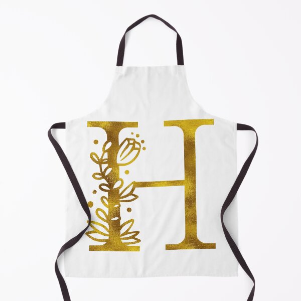 Item preview, Gold Floral Monogram H designed and sold by Amy Olsen.