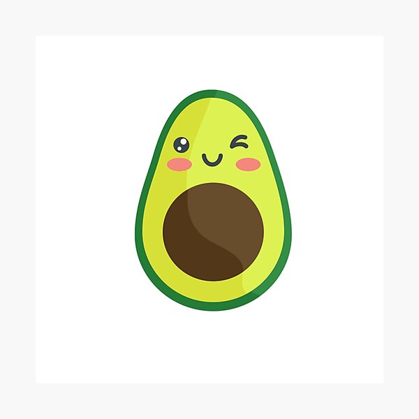 Item preview, Cute Avocado, designed and sold by Jacksonsmerch.