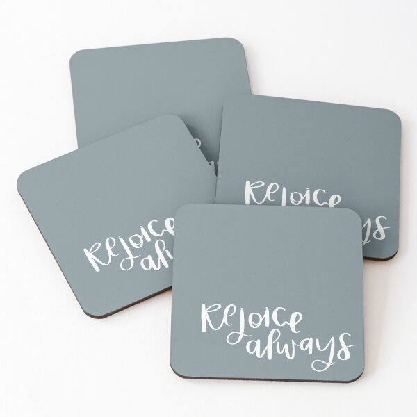 Item preview, Rejoice Always - 1 Thessalonians 5:16 designed and sold by ahandsomecarrot.