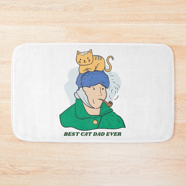 Item preview, Best Cat Dad Ever Design designed and sold by kawoapparel.