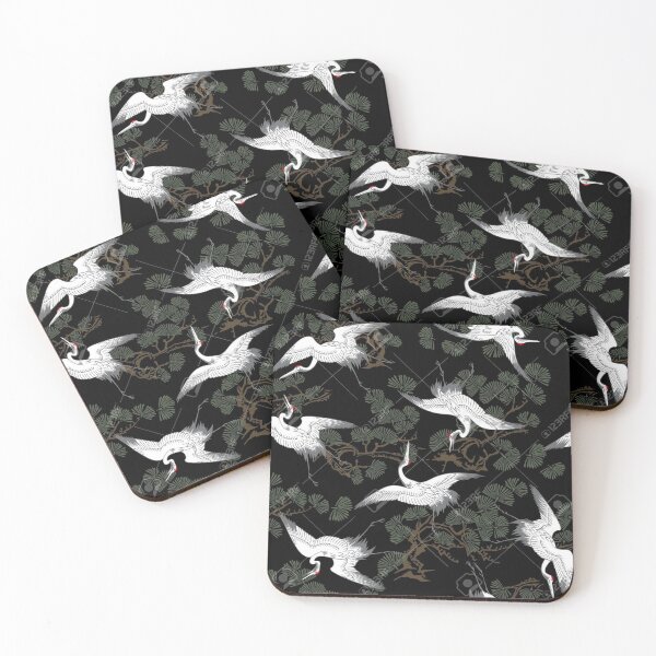 Item preview, Japanese crane pattern designed and sold by Sinai Bina.