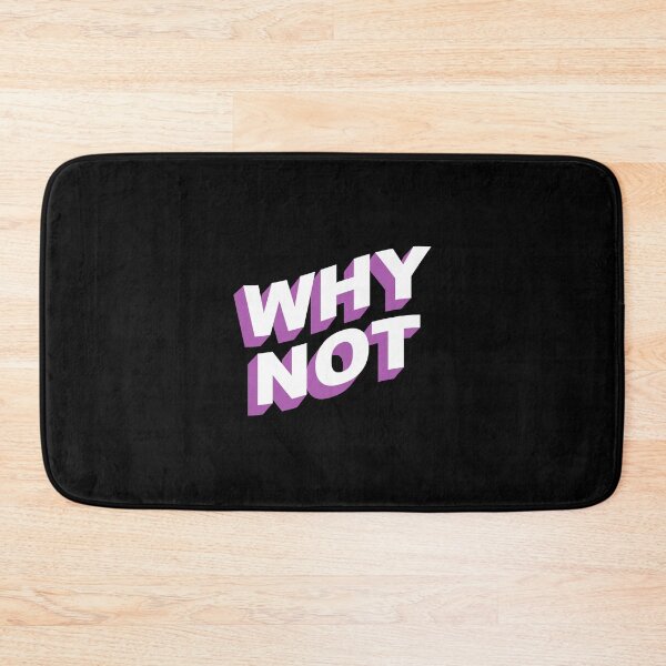 Item preview, Why Not? – Today Is Another Fresh Start Minimalist Retro designed and sold by The Green Corner.