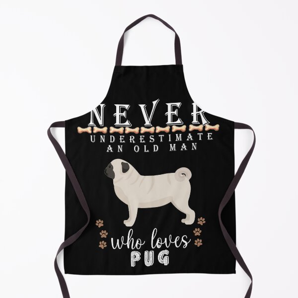 Item preview, Never underestimate an old man who loves Pug designed and sold by . JustBeUnique ..