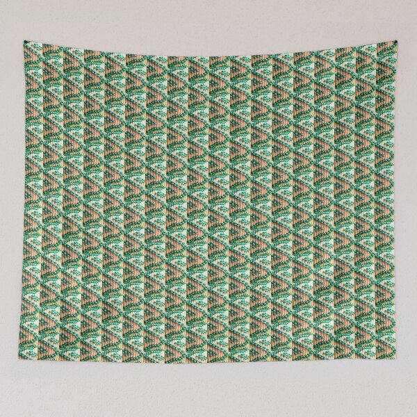 Item preview, Tejido abstracto aqua designed and sold by SarahEmilyArt.