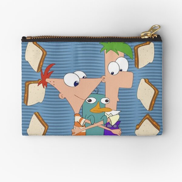 Grilled Cheese Hugs Zipper Pouch
