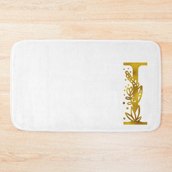 Item preview, Gold Floral Monogram I designed and sold by Amy Olsen.
