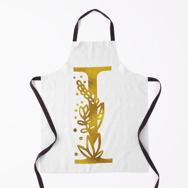 Item preview, Gold Floral Monogram I designed and sold by Amy Olsen.
