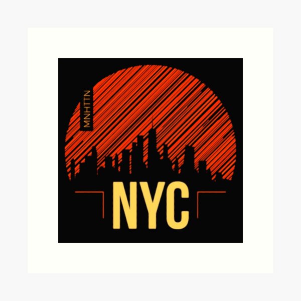 Artikel-Vorschau von NYC Retro-Stil, designt und verkauft von bestoffers.