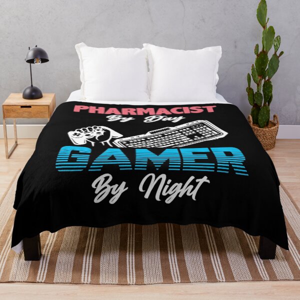 Item preview, Pharmacist By Day Gamer By Night - Funny Pharmacy Saying designed and sold by Dressed For Duty.