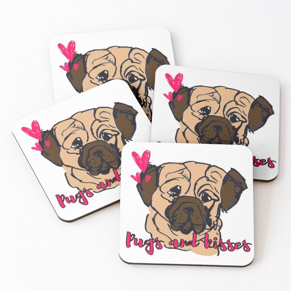 Item preview, Cute valentine for pug lover designed and sold by NinaBetterNot.