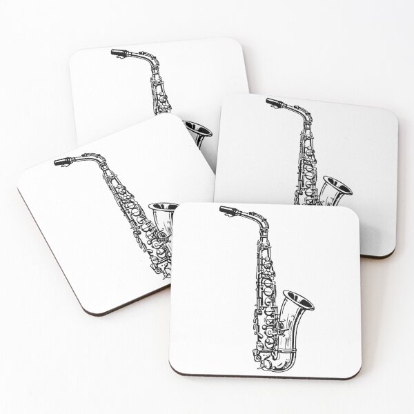 Artikelvorschau, Saxophonleitungen entworfen und verkauft von Zaziart.