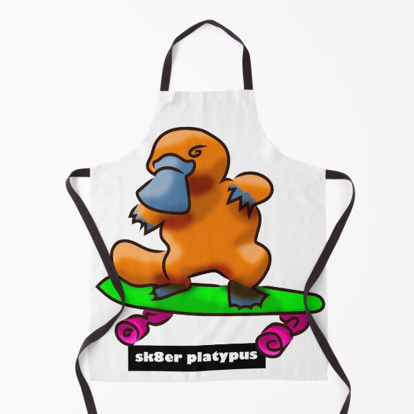 Item preview, platypus on skateboard designed and sold by Xdelacra.