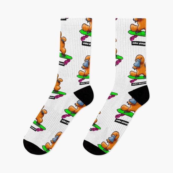 Item preview, platypus on skateboard designed and sold by Xdelacra.