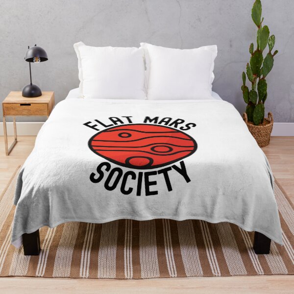 Item preview, Retro Flat Mars Society designed and sold by GrlDad.